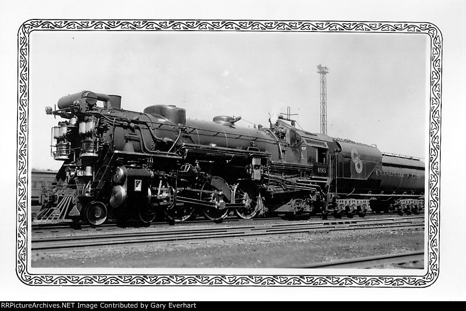 CO 4-6-2 #493 - Chesapeake & Ohio